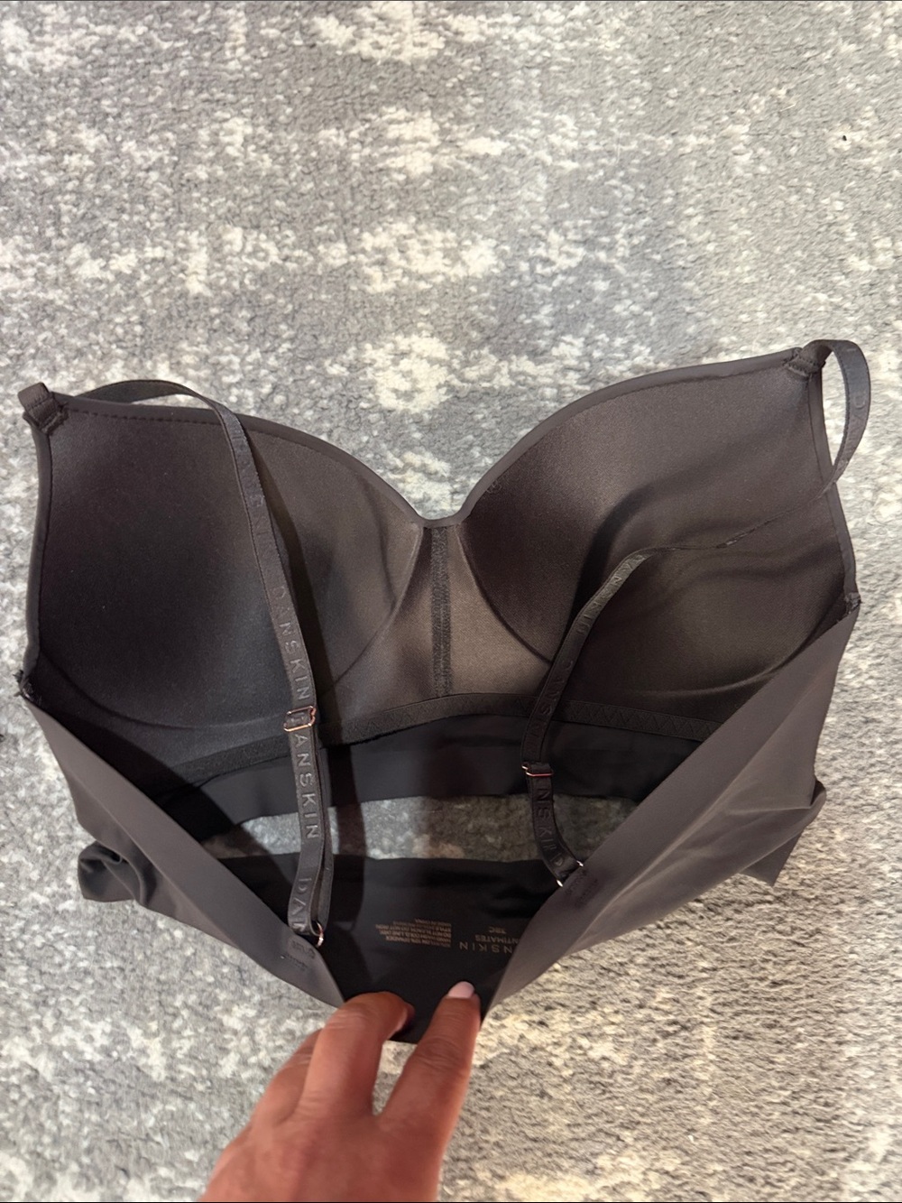 Danskin Brown Smooth Padded Light Support Sports Bra - Picture 3 of 4
